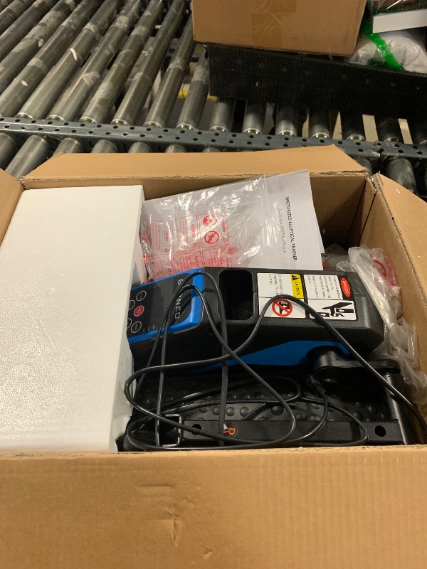 Photo 1 of Under Desk Elliptical Machine, Electric Elliptical Exerciser for Senior, Quiet and Small Electric Seated Pedal Exerciser for Home with Remote Control and 12 Adjustable Speeds