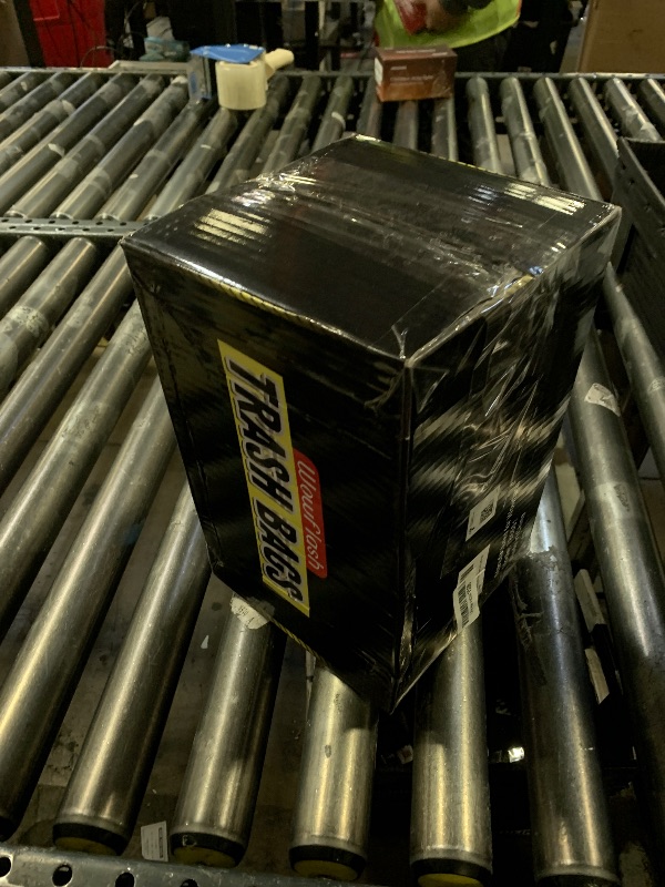 Photo 1 of 100 Count 55-60 Gallon Trash Bags, Sturdy & Tear-Resistant Commercial Can Liners 55 Gallon, Large Garbage Bags, Large Black Trash Bags for Commercial, Lawn and Leaf Bags