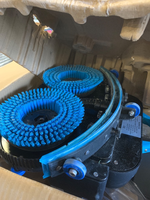 Photo 1 of Tomahawk Electric Floor Scrubber Cleaner with 18” Power Mop Brushes Cordless 36V Battery Powered