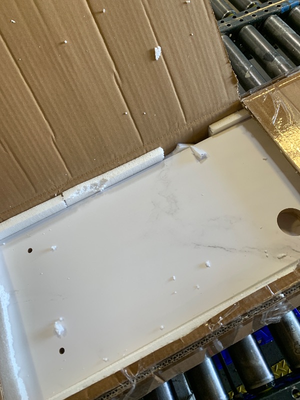 Photo 1 of TuckTect Floating TV Unit, 95'' Wall Mounted TV Cabinet, Floating Shelves with Door, Modern Entertainment Media Console Center Large Storage TV Bench for Living Room & Office (94.49IN)