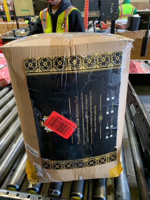 Photo 1 of Extra Thick Fitted Mattress Topper - California King Size | Soft & Cooling Pillow Top Mattress Pad & Protector | Bed Topper for Back Pain, Straps Stretch 6" to 22" Deep