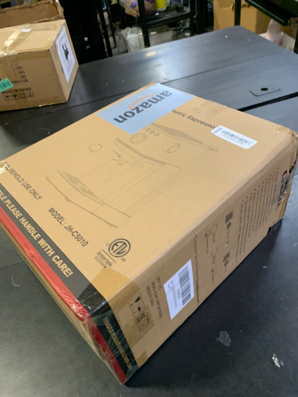 Photo 1 of CHULUX Slim 2026 Upgrade Espresso Machine with Milk Frother Steam Wand, 20 Bar Professional Italian Pump Espresso Coffee Machine for Home Cappuccino & Latte Maker, Stainless Steel, Creamy