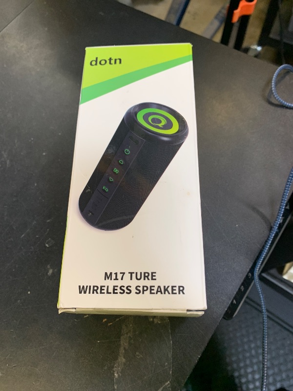Photo 1 of dotn Portable Bluetooth Speaker, 2026 Bluetooth 5.4 Wireless Speaker with 20W HD Loud Stereo Sound, 20H Playtime, LED Lights, IP7, TWS Pairing, Built-in Mic, for Outdoor, Home, Beach, Party, Gift