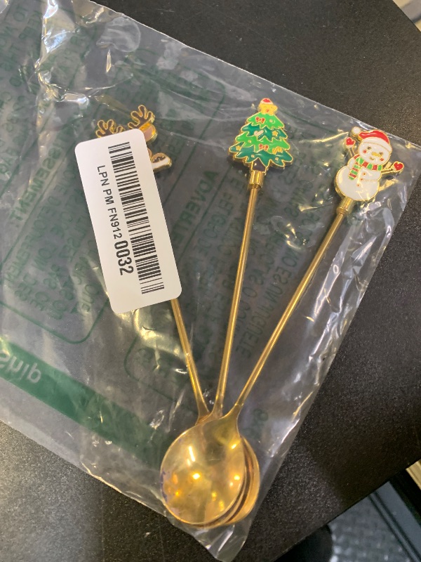 Photo 1 of Coffee Spoons & Tea Spoons Set of 4 |Premium 5.6 Inch Stainless Steel Small Spoon | Hot Tea and Cold Dessert Stirring Spoon | Coffee Bar Accessories & Kitchen Decor | Hostess Gifts