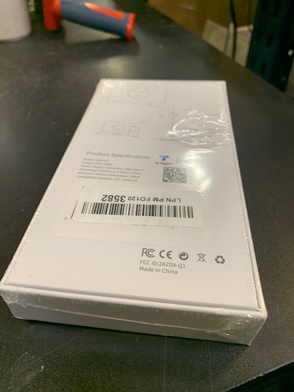 Photo 1 of 2026 Upgraded Wireless HDMI Display Dongle Adapter, Transmitter Streaming Media Video/Audio/File HDMI Wireless Extender from Smartphone,Laptop to HDTV/Monitor/Projector, Support Airplay DLNA (Gery)