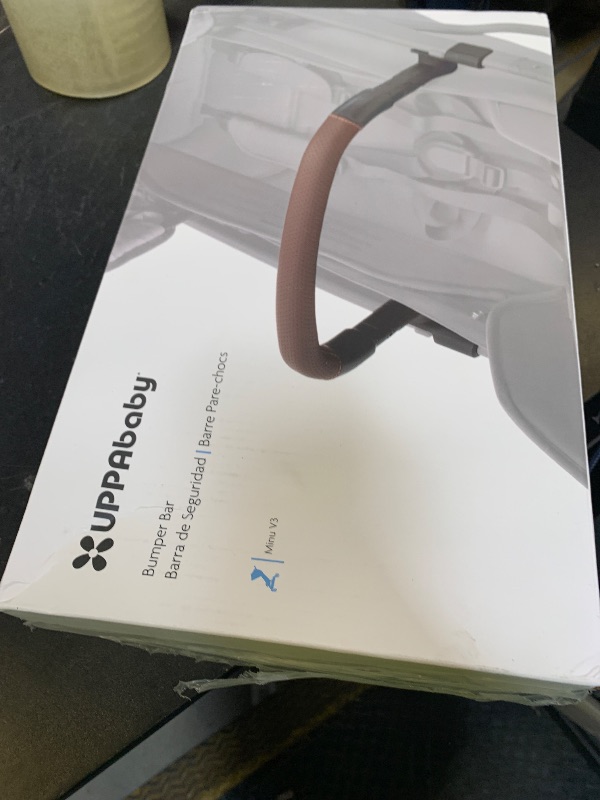 Photo 1 of UPPAbaby Bumper Bar for Minu V3 Stroller - Quick Attachment - Folds with Stroller - Chestnut