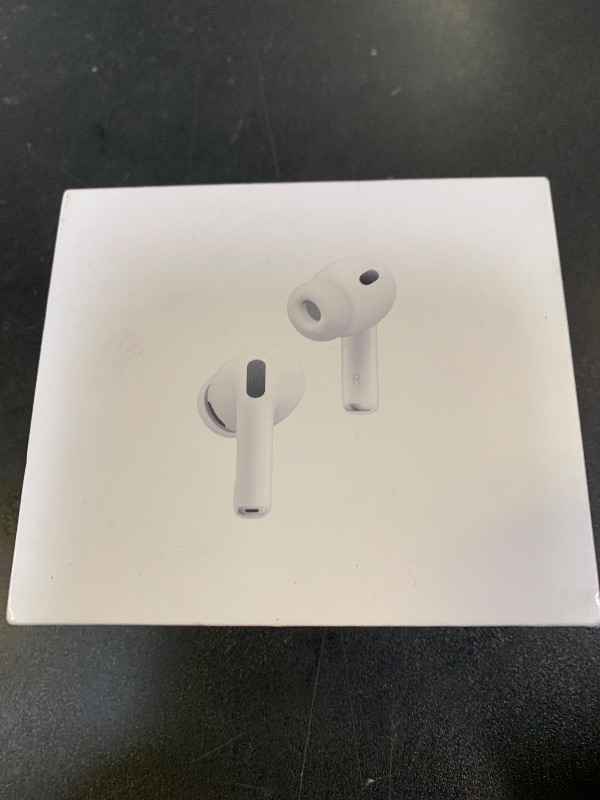 Photo 1 of Apple AirPods Pro 3 Wireless Earbuds, Active Noise Cancellation, Live Translation, Heart Rate Sensing,Hearing Aid Feature,Bluetooth Headphones,Spatial Audio, High-Fidelity Sound, USB-C Charging, White