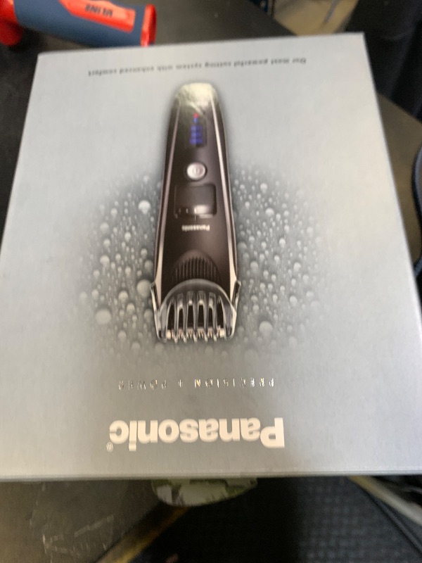 Photo 1 of Panasonic Beard Trimmer for Men Cordless Precision Power, Hair Clipper with Comb Attachment and 19 Adjustable Settings, Washable, ER-SB40-K, 0.5-10mm lengths, 1 Pack