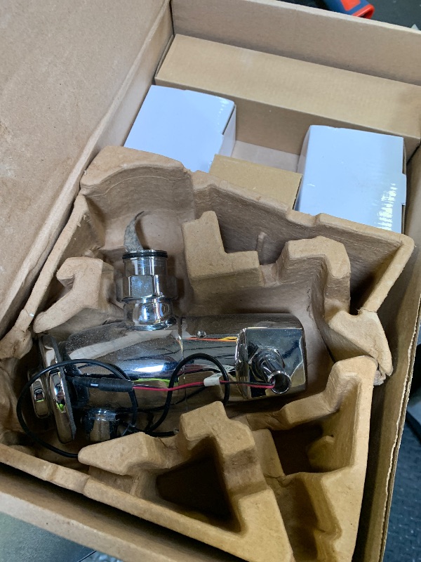 Photo 1 of American Standard 6063013.002 Ultima Selectronic Touchless Urinal Flush Valve, Piston-Type, Battery, 0.125 GPF, Polished Chrome