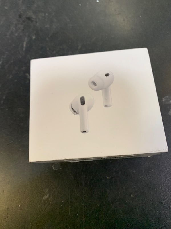 Photo 1 of Apple AirPods Pro 3 Wireless Earbuds, Active Noise Cancellation, Live Translation, Heart Rate Sensing,Hearing Aid Feature,Bluetooth Headphones,Spatial Audio, High-Fidelity Sound, USB-C Charging, White