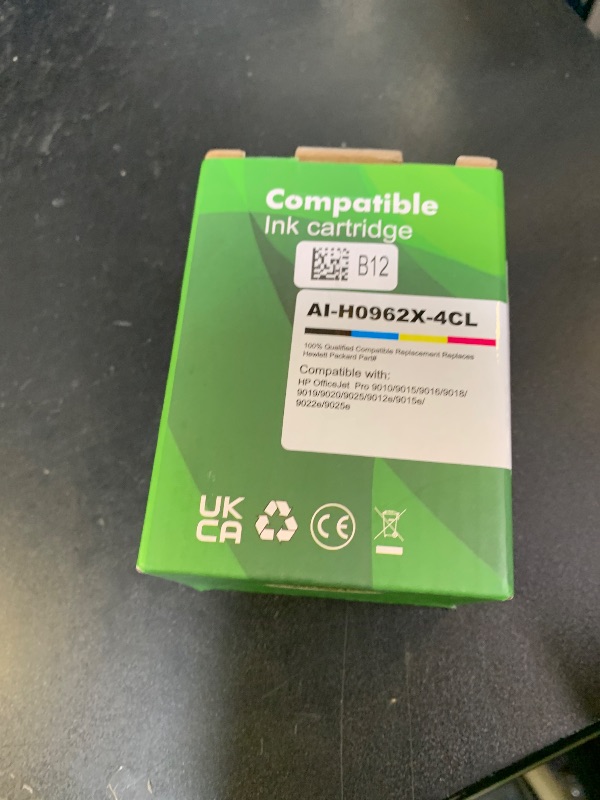 Photo 1 of 962XL Ink Cartridges Compatible for HP 962XL Ink Cartridges Combo Pack for HP OfficeJet Pro 9010 Series, 9020 9015 9018 9025 9012 9014 9016 9019 9022 9026 Printer, 4 Pack