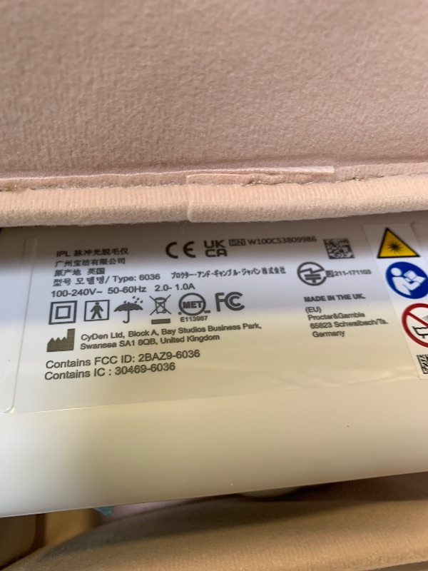 Photo 1 of Braun Smart IPL, Skin i·Expert Pro 7: at Home Laser Hair Removal for Women and Men, Permanent Visible Hair Reduction, with Free App, Vanity Case, Venus Razor, 2 Smart Heads, Facial Trimmer, IPL7219