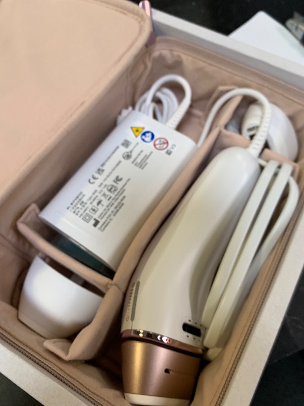 Photo 1 of Braun Smart IPL, Skin i·Expert Pro 7: at Home Laser Hair Removal for Women and Men, Permanent Visible Hair Reduction, with Free App, Vanity Case, Venus Razor, 2 Smart Heads, Facial Trimmer, IPL7219