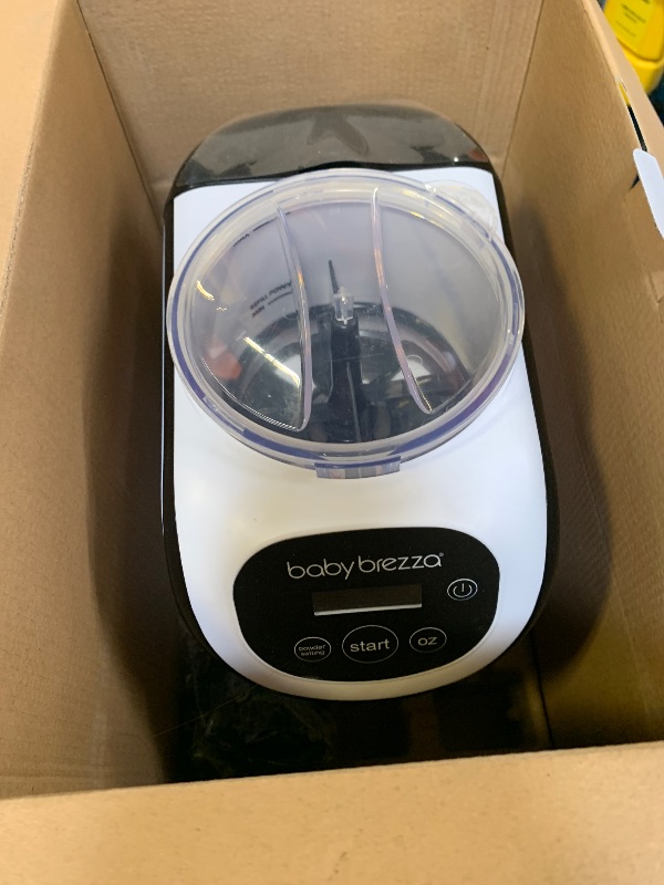 Photo 1 of Baby Brezza Formula Pro Mini Baby Formula Mixer Machine Fits Small Spaces and is Portable for Travel– Bottle Makers Makes The Perfect Bottle for Your Infant On The Go, White