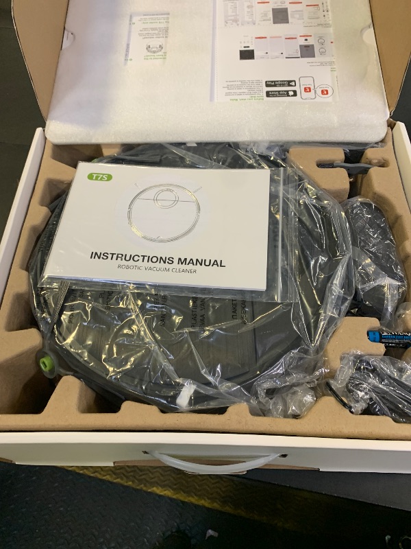 Photo 1 of UMMUND Robot Vacuum and Mop Combo, 2 in 1 Mopping Robotic Vacuum Cleaner with Schedule, Wi-Fi/App/Remote, Strong Suction, Self-Charging, Slim, Ideal for Hard Floor, Pet Hair, Low-Pile Carpet