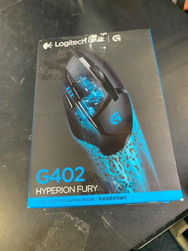 Photo 1 of Logitech G402 Hyperion Fury FPS Gaming Mouse