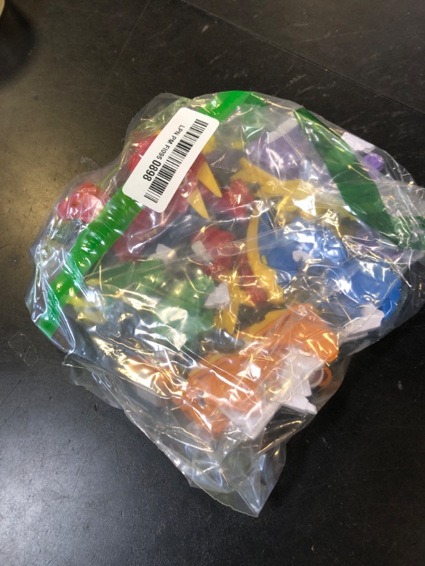 Photo 1 of **INCOMPLETE** RISUNTOY 5-in-1 Transforming Dinosaur Robot Toys, STEM Building Kit with Triceratops Action Figures, Safe Set for Kids Boys Girls Age 3+ Boys & Girls, Birthday for Toddlers