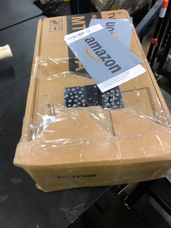 Photo 1 of Rfiver Mobile TV Stand for 23-60 Inch LCD LED Flat/Curved Panel Screen TVs up to 88 lbs, Rolling TV Stand with Adjustable Shelf & Tilt, Portable Floor Stand on Wheels for Bedroom, Living Room, Office