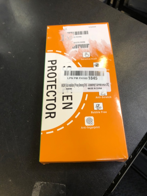 Photo 1 of IMBZBK [Auto Installation] 2 Pack Privacy Screen Protector for Samsung Galaxy Z Flip 7, 2 Inside Anti-Spy Film + 2 Front Tempered Glass + 2 Camera Lens Protector Accessories