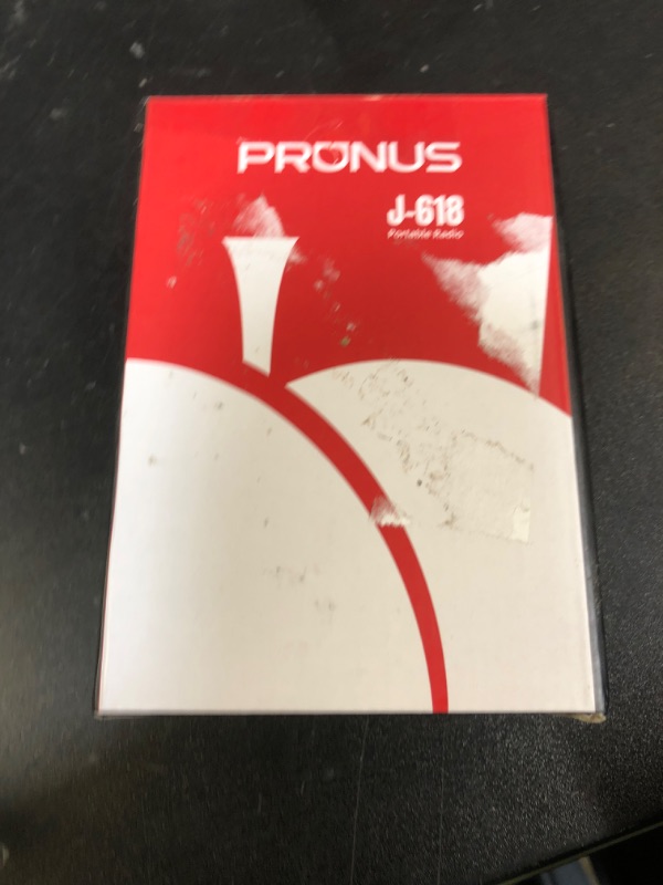 Photo 1 of PRUNUS J-618 Portable Radio AM FM to Bluetooth Earphone, as Bluetooth Speaker, 2000mah Rechargeable Radio, Preset, TF Card Shuffle Play, Headphone Jack, Sleep Timer, Walkman Radios, Digital Radios