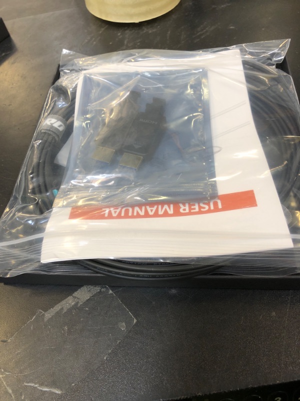 Photo 1 of RUIPRO 8K Detachable Full Fiber Optic Armored HDMI 2.1 Cable 20FT, Ultra High Speed 48Gbps, Support 8K@60Hz 4K@120Hz, Dynamic HDR, eARC, Compatible with PS5/Xbox/Blu-ray/TV/Monitor/Projector