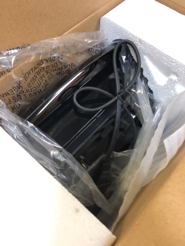 Photo 1 of George Foreman 4-Serving Removable Plate Electric Grill and Panini Press, George Tough Non-Stick Coating, Drip Tray Catches Grease, Black