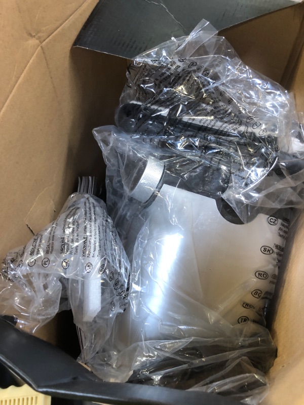 Photo 1 of Anybear Slow Juicer, 200W Cold Press Juicer 4.3" Large Feed Chute Fit Whole Fruits Vegetables | Heavy-Duty Auger | Tritan Material | BPA Free | Juice Recipes (Silver Gray)