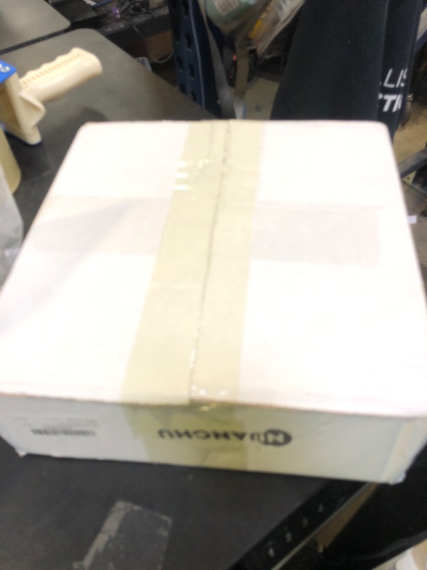 Photo 1 of Nuanchu Christmas Star Tree Topper 10.4 x 9.4 Inch Large 3D Glitter Topper Ornament Metal Hollowed with 20 LED Lights Vintage Xmas Reflector Treetop New Year Holiday Indoor Decor(Gold Green)