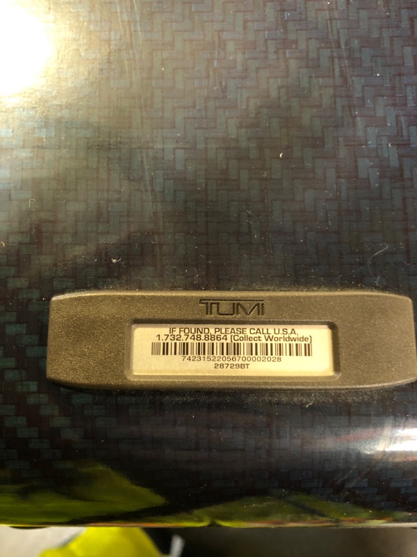 Photo 1 of Tumi Tegra-Lite Max Extended Trip Packing Case, Baltic, One Size (used, missing key)