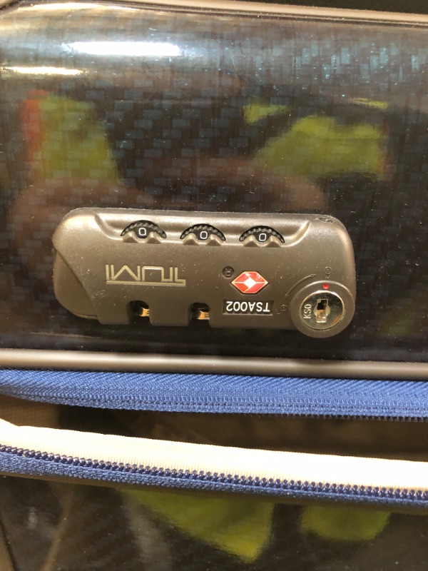 Photo 1 of Tumi Tegra-Lite Max Extended Trip Packing Case, Baltic, One Size (used, missing key)