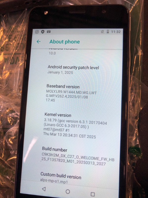 Photo 1 of CostMvp Cheap 4G Mobile Phone, 5.0inch HD Screen, Dual SIM, 16GB ROM/SD to 128GB, Android 10.0 OS, Dual Camera/3500mAh Big Battery/WiFi/GPS/Face Unlock (Purple)