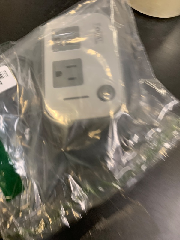 Photo 1 of 200W Car Power Inverter, FOVAL 12V DC to 110V AC Car Inverte with 4 USB Ports Car Outlet Adapter, Power Inverter for Vehicles, Car Plug Adapter Outlet for Laptop Computer Charger (Gray)