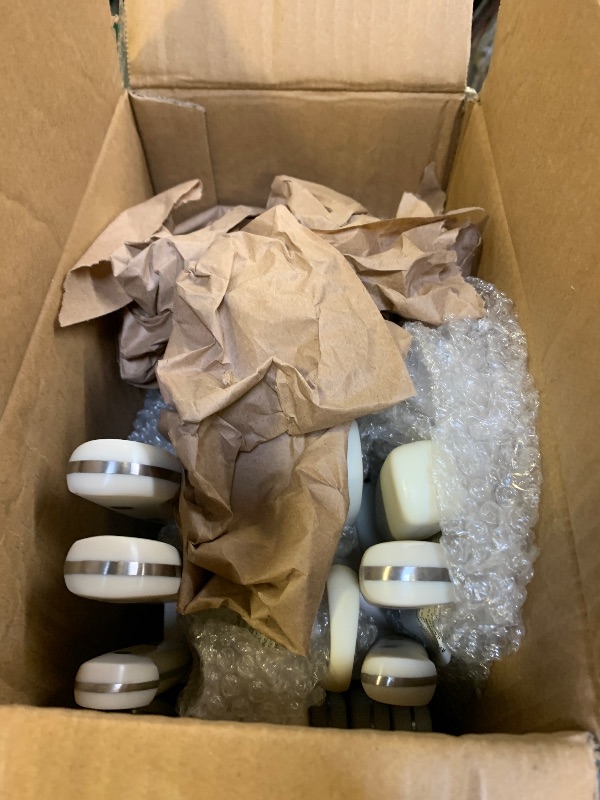 Photo 1 of CAROTE 14 Pieces Knife Set with Block, Forged, High Carbon Stainless Steel Sharp Blade Block Knife Set, Dishwasher Safe Cutlery, Cream