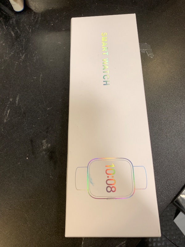 Photo 1 of Smart Watch for Women Android & iPhone, Alexa Built-in, 1.8" Touch Screen Fitness Tracker with Answer/Make Calls, IP68 Waterproof Heart Rate/Sleep/SpO2 Monitor, Pedometer, 100+ Sport Modes, Dark Blue