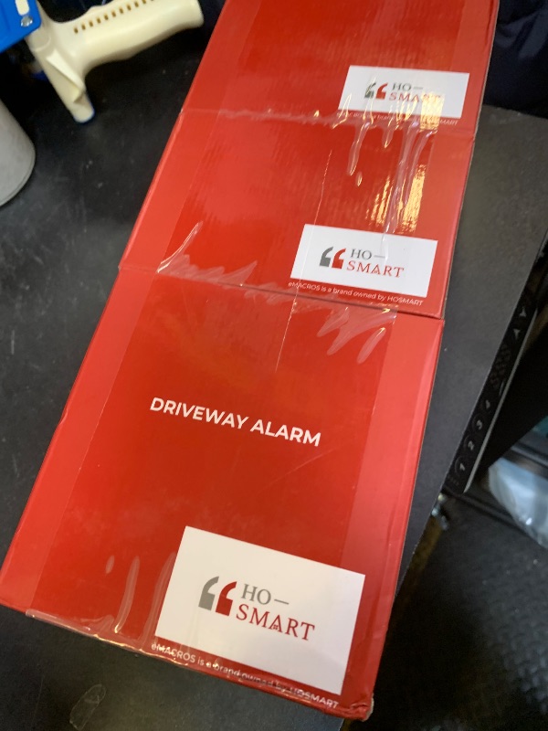 Photo 1 of 1/2 Mile Hosmart Driveway Alarm Wireless Sensor System & Driveway Sensor Alert System Weatherproof Security Outdoor Motion Sensor & Detector(1 Receiver & 3 Sensors)