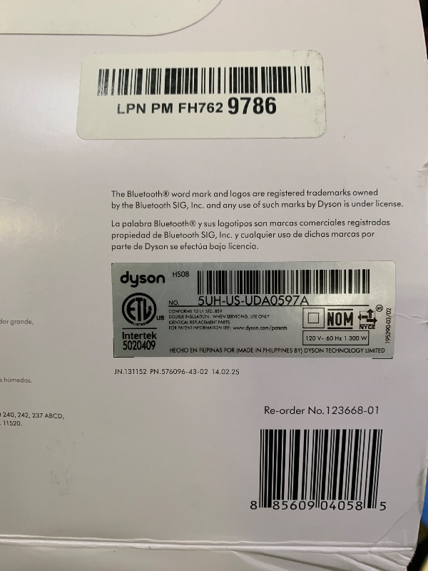 Photo 1 of Dyson Airwrap i.d. Multi-Styler, Allure Winner, Bluetooth Connected, No Heat Damage, 6-in-1 Versatility, Intelligent Hair Styler