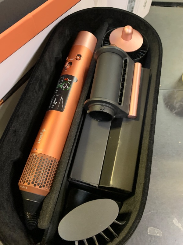 Photo 1 of Dyson Airwrap i.d. Multi-Styler, Allure Winner, Bluetooth Connected, No Heat Damage, 6-in-1 Versatility, Intelligent Hair Styler