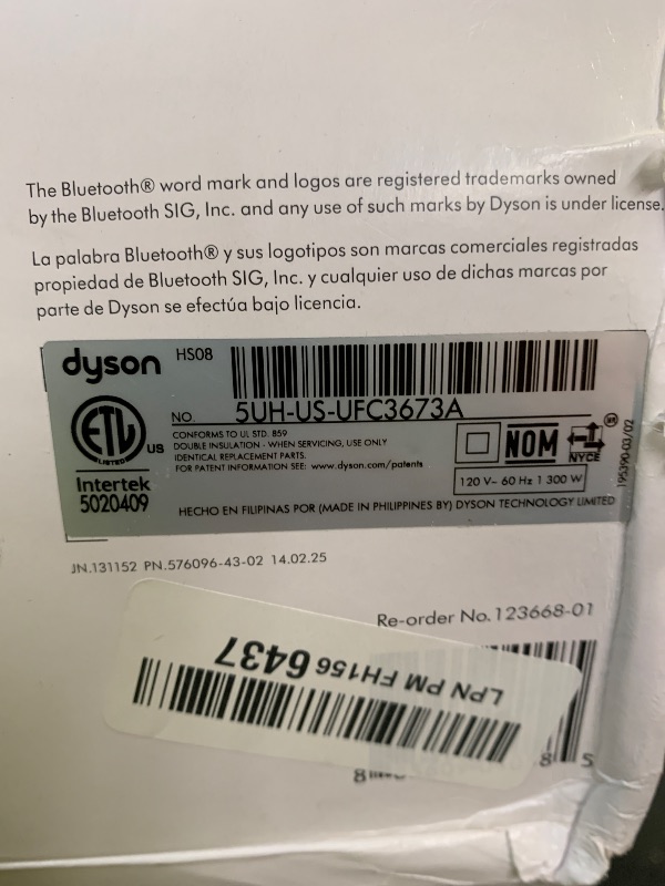 Photo 1 of Dyson Airwrap i.d. Multi-Styler, Allure Winner, Bluetooth Connected, No Heat Damage, 6-in-1 Versatility, Intelligent Hair Styler
