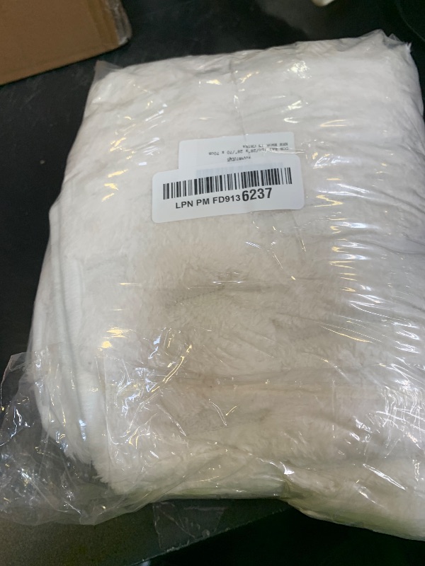 Photo 1 of Awjcsv Couch Cover for Dogs Washable, Waterproof Couch Covers for 3 Cushion Couch Sofa Pet Friendly, Soft and Anti Slip (White, 1pc/28"x 28"/Armrest or Backrest Cover)