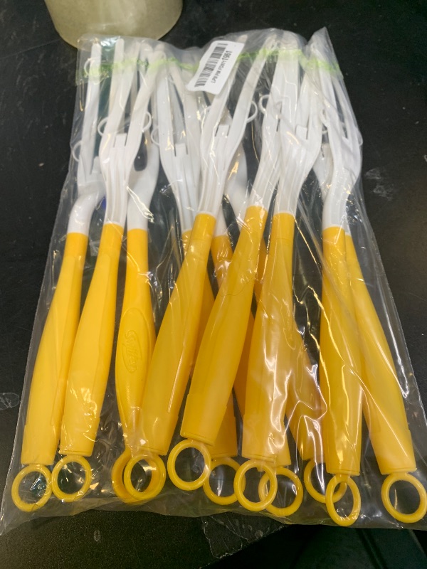 Photo 1 of 10 Pcs Duster Handle Compatible with Swiffer Duster, Thickened Material Replacement Extendable Dusters Mop Handles for Tight Spaces and Cleaning Car Blinds Furniture Electronics(Yellow)