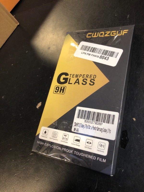 Photo 1 of [2Set 6PCS] Galaxy Z Flip 5 Screen Protector, Front TPU Screen Protector + Back Tempered Glass + Camera Lens Protector, High Clarity, Bubble Free for Samsung Galaxy Z Flip 5 5G Screen Protector