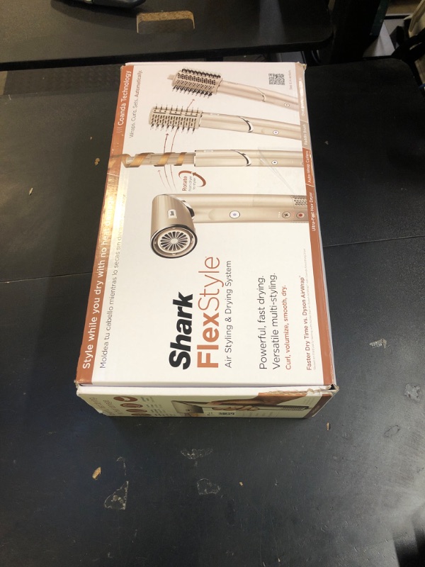 Photo 1 of Shark HD430 FlexStyle Air Styling & Drying System, Powerful Hair Dryer Brush & Multi-Styler with Auto-Wrap Curlers, Paddle Brush, Oval Brush, Concentrator Attachment, Stone