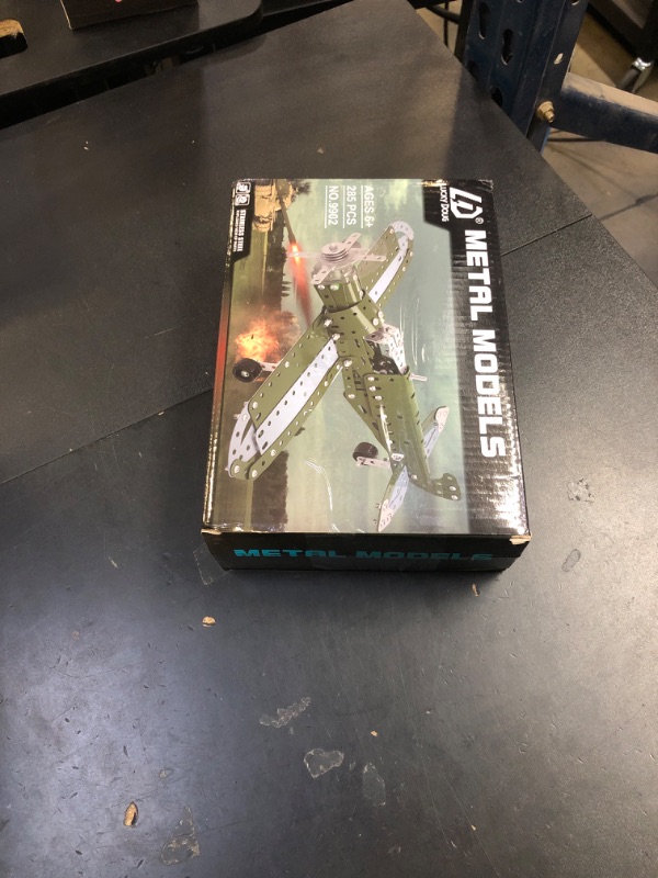 Photo 1 of Lucky Doug Building Toys Model Airplane Set - DIY Building Stem Projects Toys for Kids Boys Ages 8-12, Assembly Science Toys for Model Fans