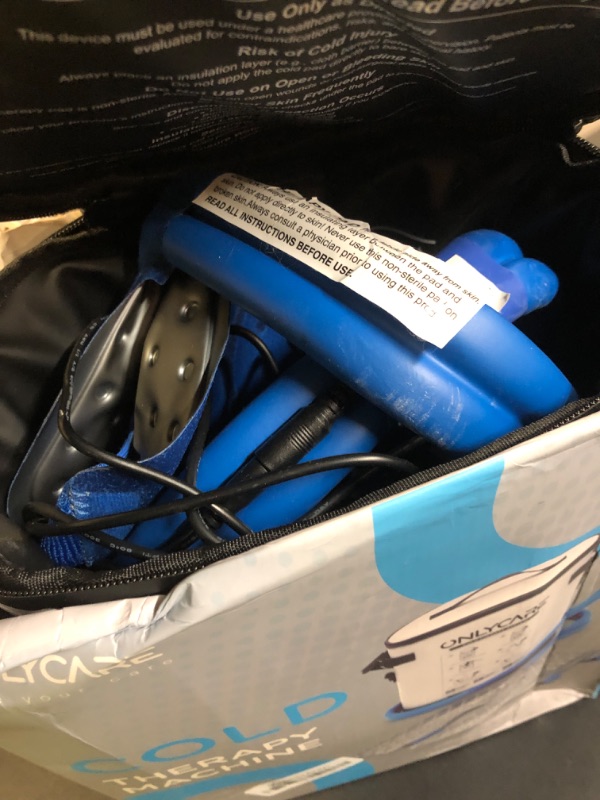 Photo 1 of Cold Therapy Machine 4.0, Program Timer Ice Machine for Knee After Surgery, Portable Ice Therapy Machine with Quiet Pump, w/Compression Pad for Ankle, Arm Joints, Sport Injury, Cryotherapy Pain Relief