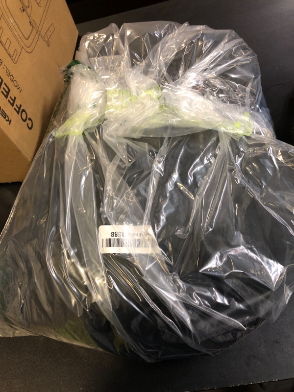 Photo 1 of FAMIROSA Upright Christmas Tree Storage Bag 9ft, Pop up and Foldable Metal Structure Xmas Tree Bags for Storage Assembled Artificial Trees, Holiday Tree Cover with Quick Release Straps Buckle, Red