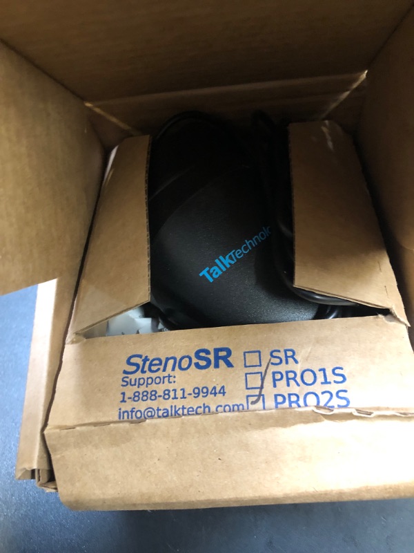 Photo 1 of New! Steno SR Pro-2. Dual Microphone Stenomask for Court Reporting and captioning.