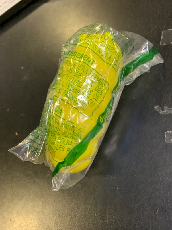 Photo 1 of GUIASIPULE Indestructible Dog Toy for Aggressive Chewers, Extremely Tough Dog Toy for Large Breeds, Durable and Tough Latex Toy for Medium/Large Breeds,Gifts for Dogs,Yellow