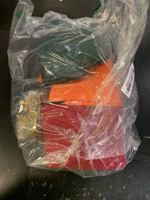 Photo 1 of 16 Pcs Fall Thanksgiving Napkin Ring Set 8 Pcs Napkin Rings and 8 Pcs Washable Thanksgiving Dinner Napkins for Fall Party Holiday Kitchen Table Decoration for Autumn Party Supplies(Maple)