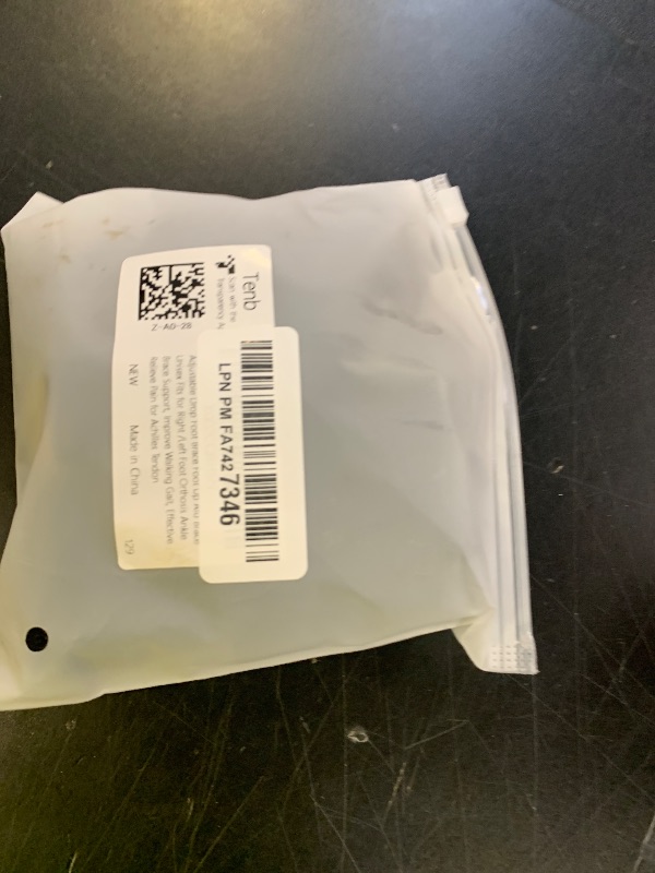 Photo 1 of Adjustable Drop Foot Brace Foot Up AFO Brace Unisex Fits for Right/Left Foot Orthosis Ankle Brace Support, Improve Walking Gait, Effective Relieve Pain for Achilles Tendon (Black)