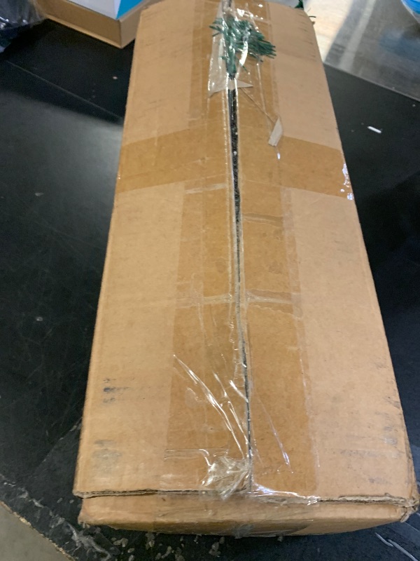 Photo 1 of [ Remote Control & 12 Modes ] 3 Ft Christmas Tree with Timer 50 Warm White & Multi Color Lights, 15 DIY Ornaments 3D Star Topper - Artificial Small Green Christmas Tree for Home Indoor Tables - Green